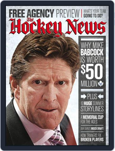 The Hockey News June 22nd, 2015 Digital Back Issue Cover