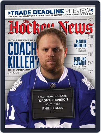 The Hockey News March 9th, 2015 Digital Back Issue Cover