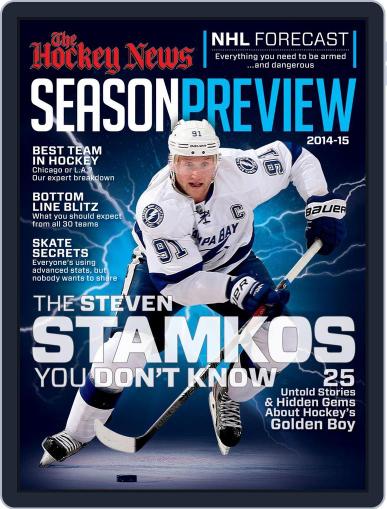 The Hockey News September 16th, 2014 Digital Back Issue Cover