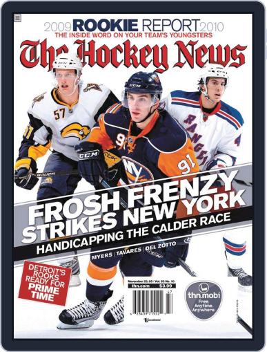 The Hockey News November 16th, 2009 Digital Back Issue Cover