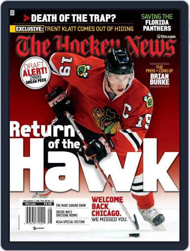 The Hockey News November 21st, 2008 Digital Back Issue Cover