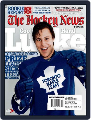 The Hockey News November 14th, 2008 Digital Back Issue Cover