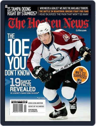 The Hockey News November 7th, 2008 Digital Back Issue Cover