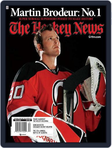 The Hockey News October 17th, 2008 Digital Back Issue Cover