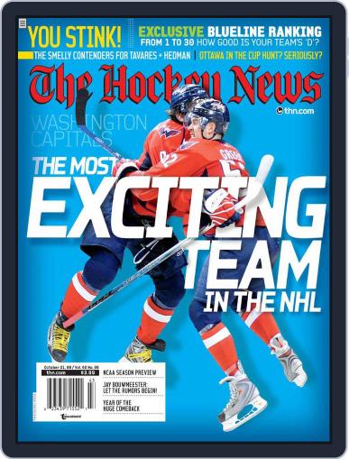 The Hockey News October 10th, 2008 Digital Back Issue Cover