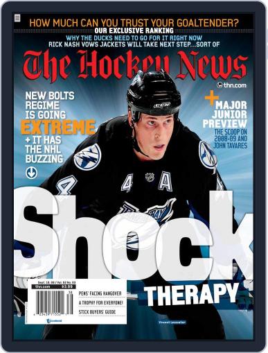 The Hockey News September 5th, 2008 Digital Back Issue Cover