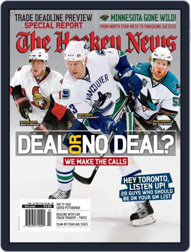 The Hockey News February 1st, 2008 Digital Back Issue Cover