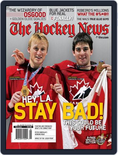 The Hockey News January 18th, 2008 Digital Back Issue Cover