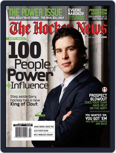 The Hockey News December 28th, 2007 Digital Back Issue Cover
