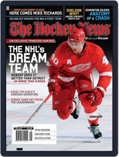 The Hockey News November 23rd, 2007 Digital Back Issue Cover