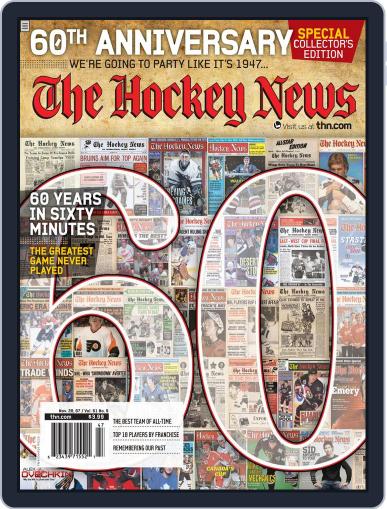 The Hockey News November 9th, 2007 Digital Back Issue Cover