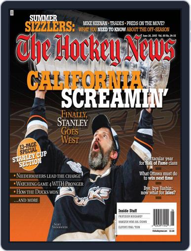 The Hockey News June 18th, 2007 Digital Back Issue Cover