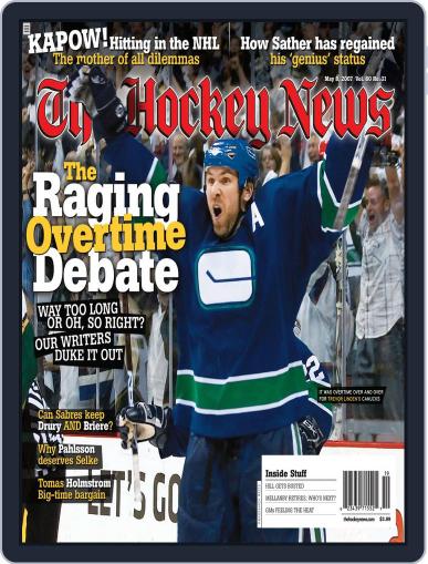 The Hockey News April 30th, 2007 Digital Back Issue Cover