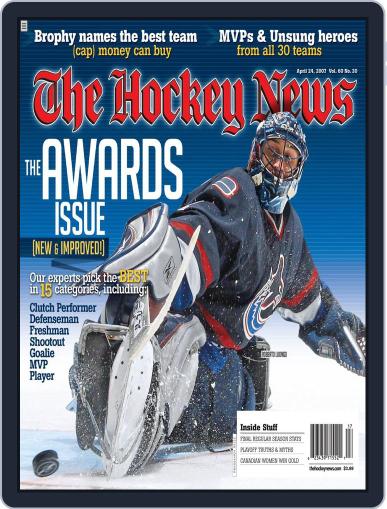 The Hockey News April 16th, 2007 Digital Back Issue Cover