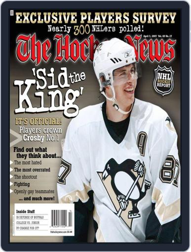 The Hockey News March 26th, 2007 Digital Back Issue Cover
