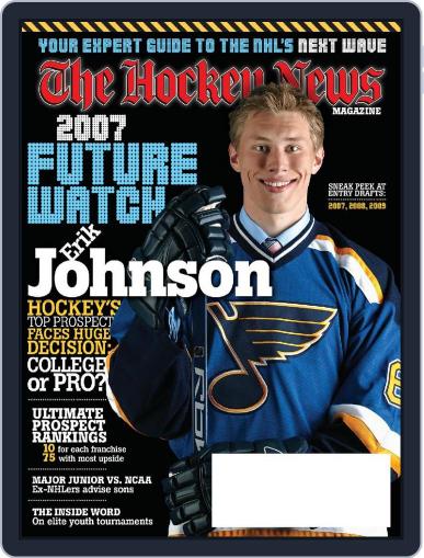 The Hockey News March 1st, 2007 Digital Back Issue Cover
