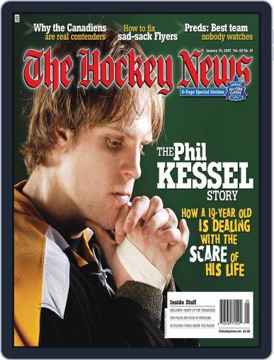 The Hockey News January 22nd, 2007 Digital Back Issue Cover