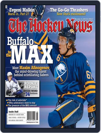 The Hockey News November 6th, 2006 Digital Back Issue Cover