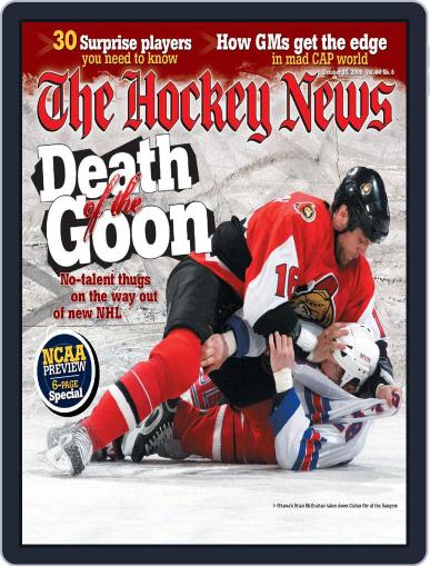 The Hockey News October 24th, 2006 Digital Back Issue Cover