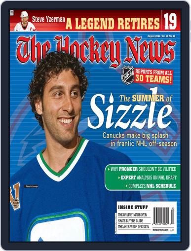 The Hockey News July 24th, 2006 Digital Back Issue Cover