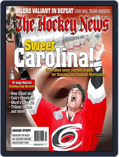 The Hockey News June 26th, 2006 Digital Back Issue Cover