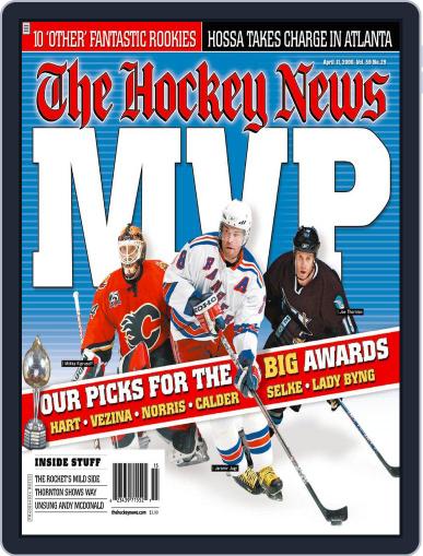The Hockey News April 3rd, 2006 Digital Back Issue Cover