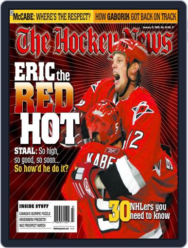 The Hockey News January 9th, 2006 Digital Back Issue Cover