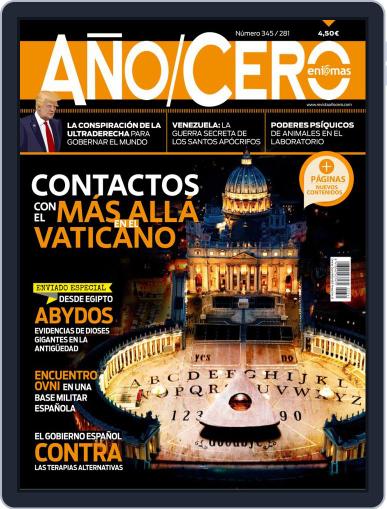 Año Cero April 1st, 2019 Digital Back Issue Cover