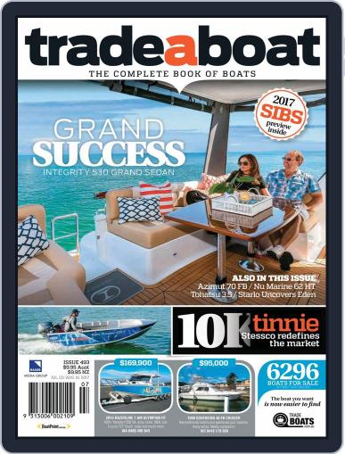 Trade-A-Boat August 15th, 2017 Digital Back Issue Cover