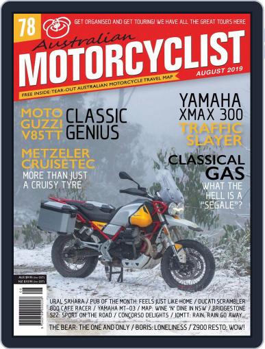 Australian Motorcyclist August 1st, 2019 Digital Back Issue Cover
