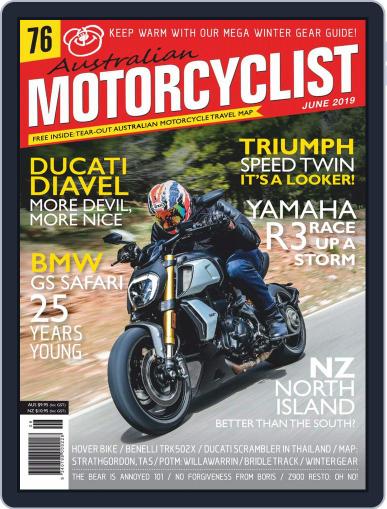 Australian Motorcyclist June 1st, 2019 Digital Back Issue Cover
