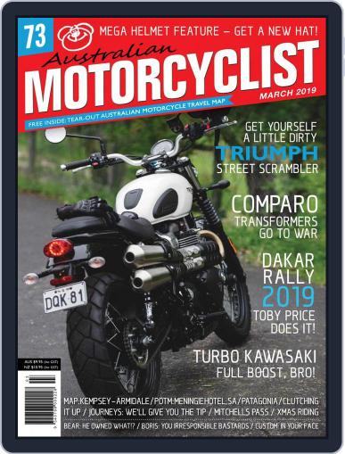 Australian Motorcyclist March 1st, 2019 Digital Back Issue Cover