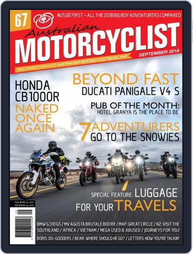 Australian Motorcyclist September 1st, 2018 Digital Back Issue Cover