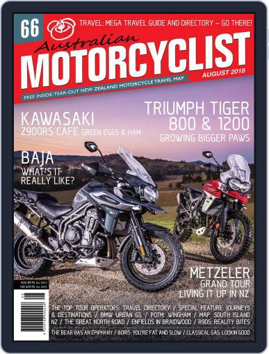 Australian Motorcyclist August 1st, 2018 Digital Back Issue Cover