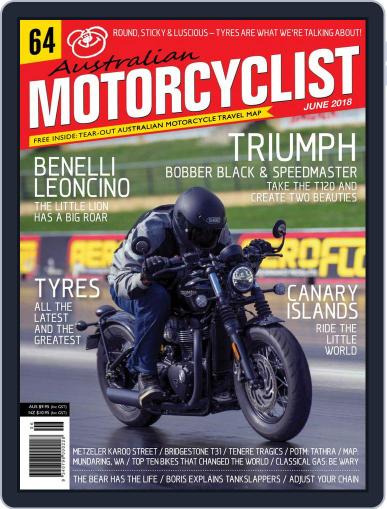 Australian Motorcyclist June 1st, 2018 Digital Back Issue Cover