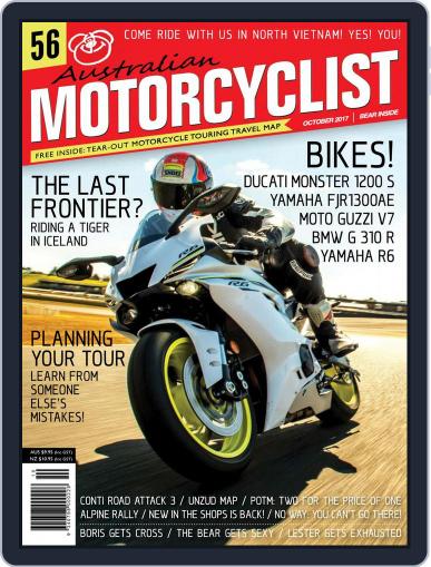 Australian Motorcyclist October 1st, 2017 Digital Back Issue Cover
