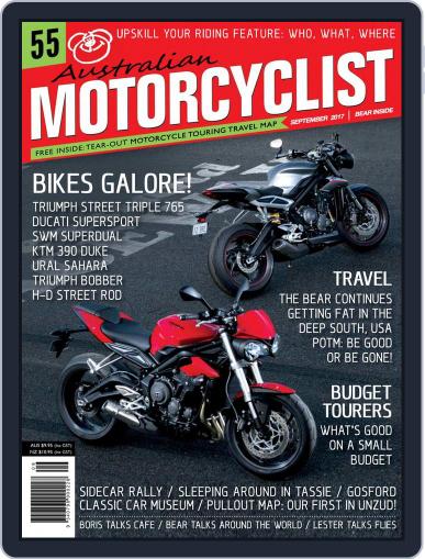 Australian Motorcyclist September 1st, 2017 Digital Back Issue Cover