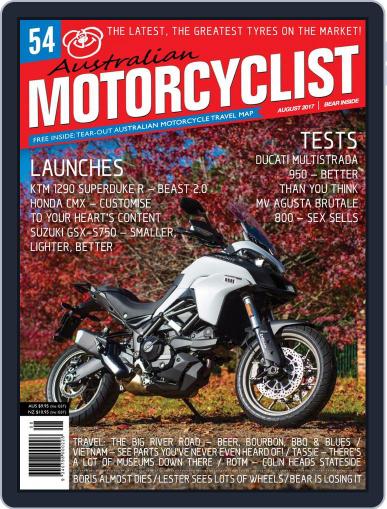 Australian Motorcyclist August 1st, 2017 Digital Back Issue Cover
