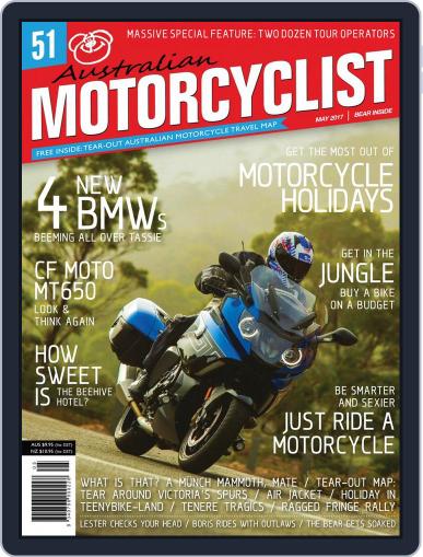Australian Motorcyclist May 1st, 2017 Digital Back Issue Cover