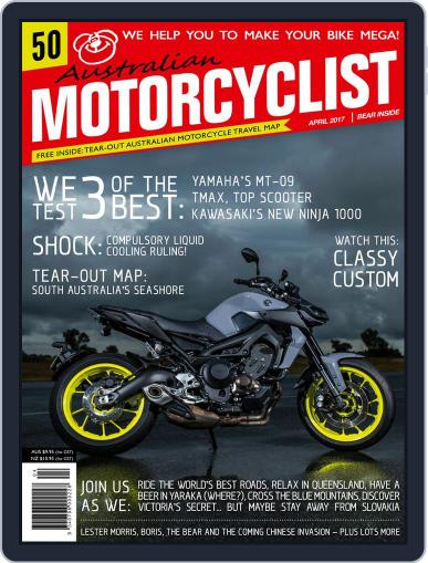 Australian Motorcyclist April 1st, 2017 Digital Back Issue Cover