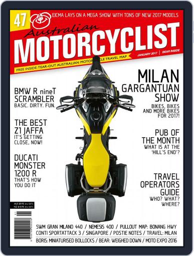 Australian Motorcyclist January 1st, 2017 Digital Back Issue Cover