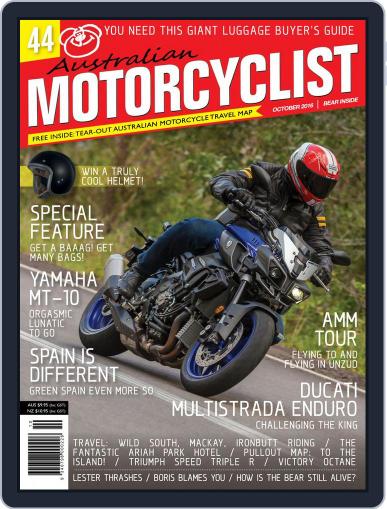 Australian Motorcyclist October 1st, 2016 Digital Back Issue Cover