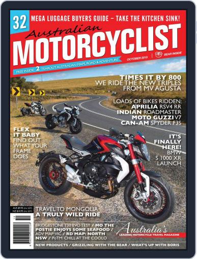 Australian Motorcyclist October 1st, 2015 Digital Back Issue Cover