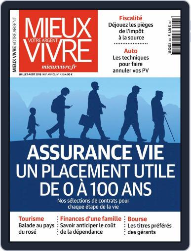 Mieux Vivre Votre Argent July 1st, 2018 Digital Back Issue Cover