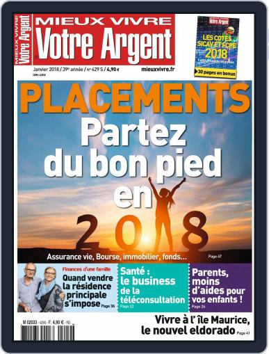 Mieux Vivre Votre Argent January 1st, 2018 Digital Back Issue Cover