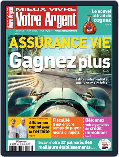 Mieux Vivre Votre Argent October 1st, 2017 Digital Back Issue Cover
