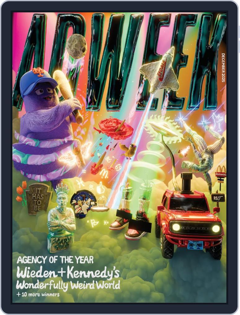 Adweek (Digital) Subscription                    December 1st, 2025 Issue