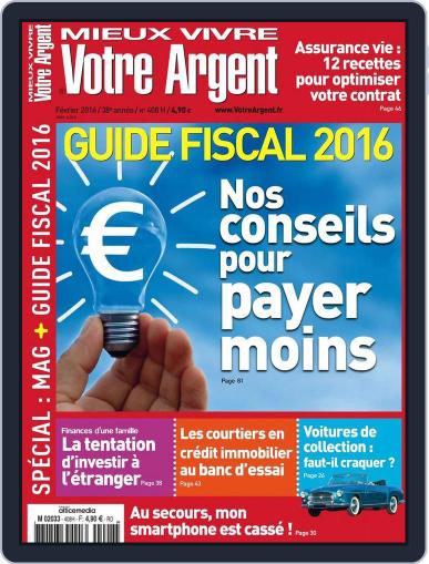 Mieux Vivre Votre Argent January 22nd, 2016 Digital Back Issue Cover