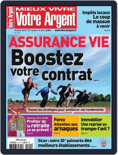 Mieux Vivre Votre Argent September 16th, 2015 Digital Back Issue Cover