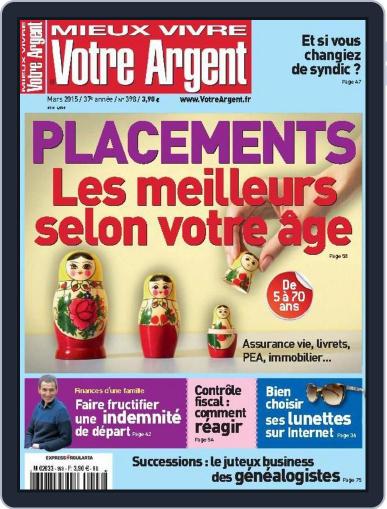 Mieux Vivre Votre Argent February 25th, 2015 Digital Back Issue Cover